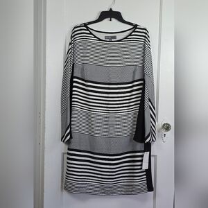 NWT Donna Ricco Striped Dress Size 14